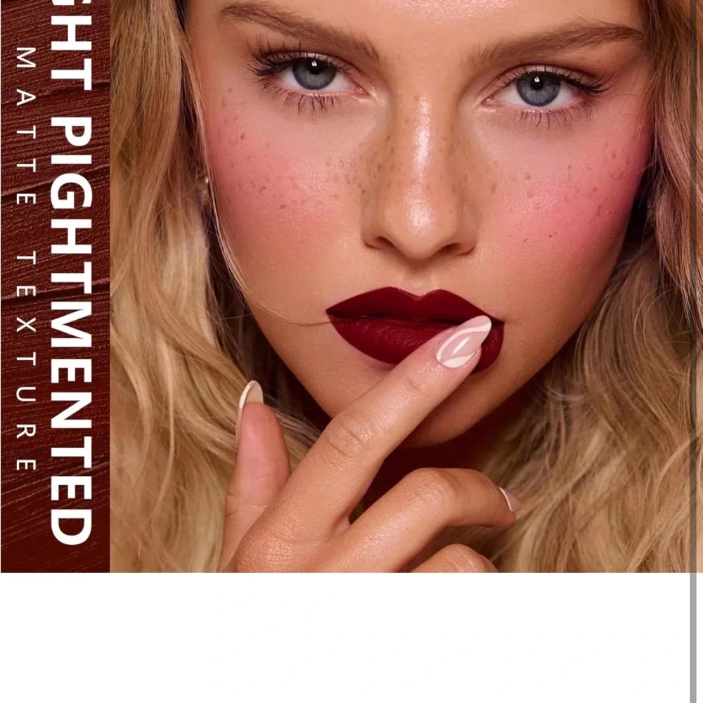 MAKI YIKA Brown Red Color Stay Long Lasting Matte Liquid Lipstick|‎ Party Go!